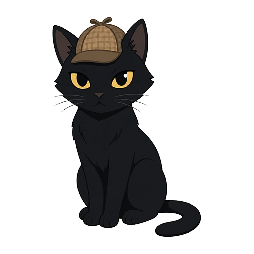 黒猫の相棒ワトソン
